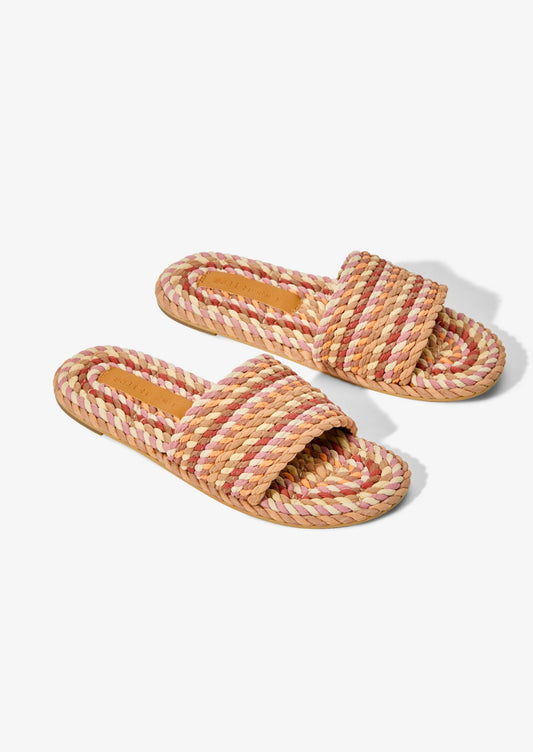 SUNNY- GOLDEN HOUR vegan rope slide sandal