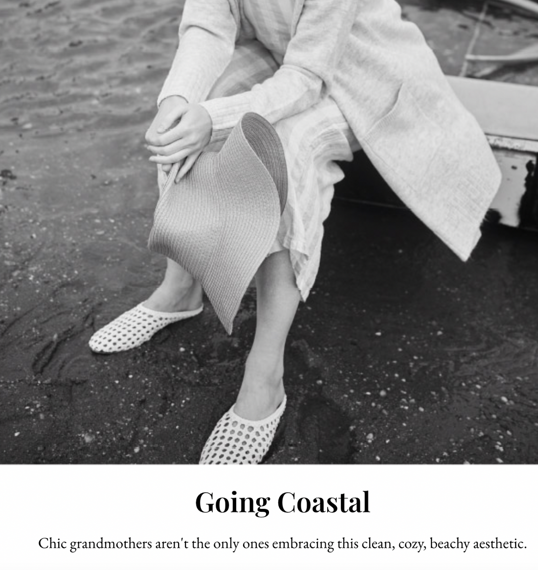 GOING COASTAL - feature in Footwear Plus Magazine