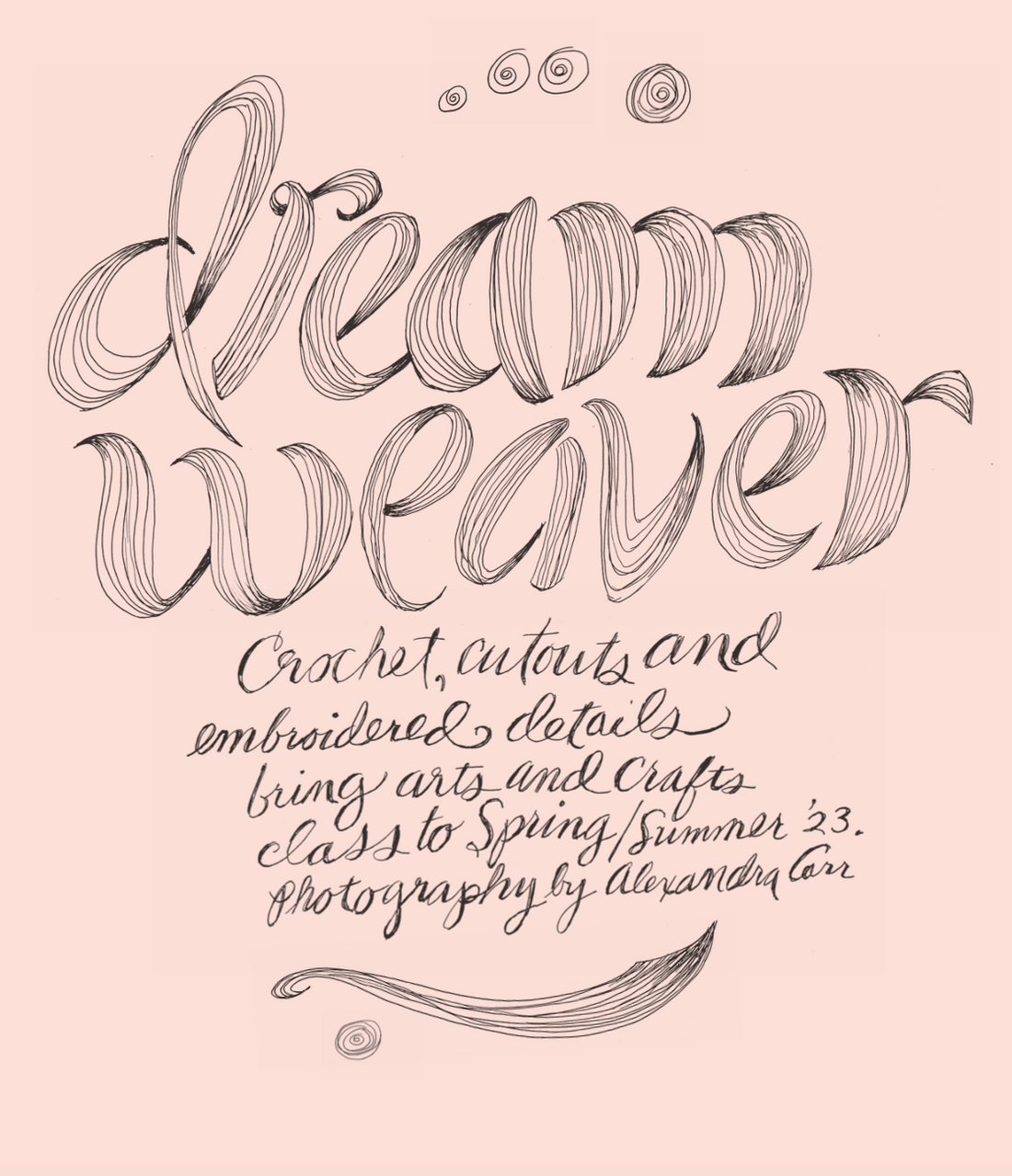DREAM WEAVER spring/summer 2023 trend feature