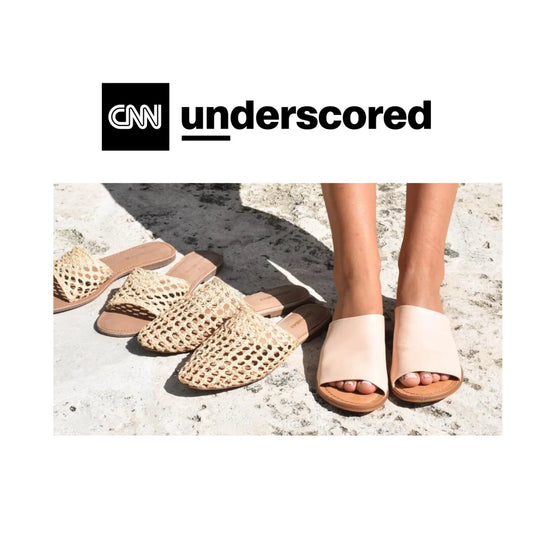 cnn underscored image of salt and umber sandals feature