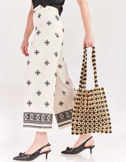 NORA BEADED TOTE