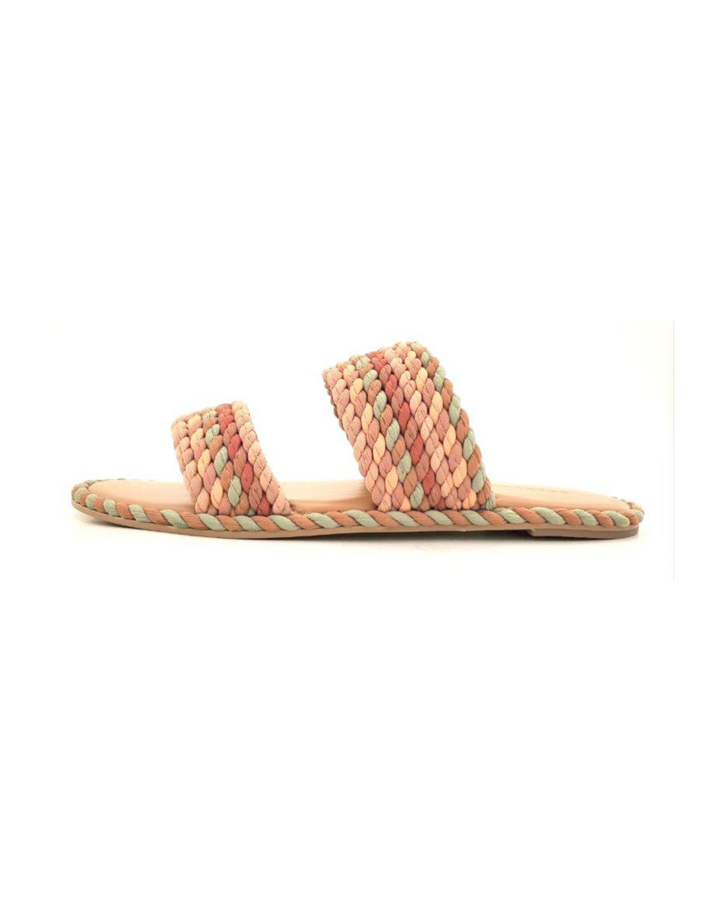 SAVOY-2 -VINTAGE MULTI vegan rope double banded slide