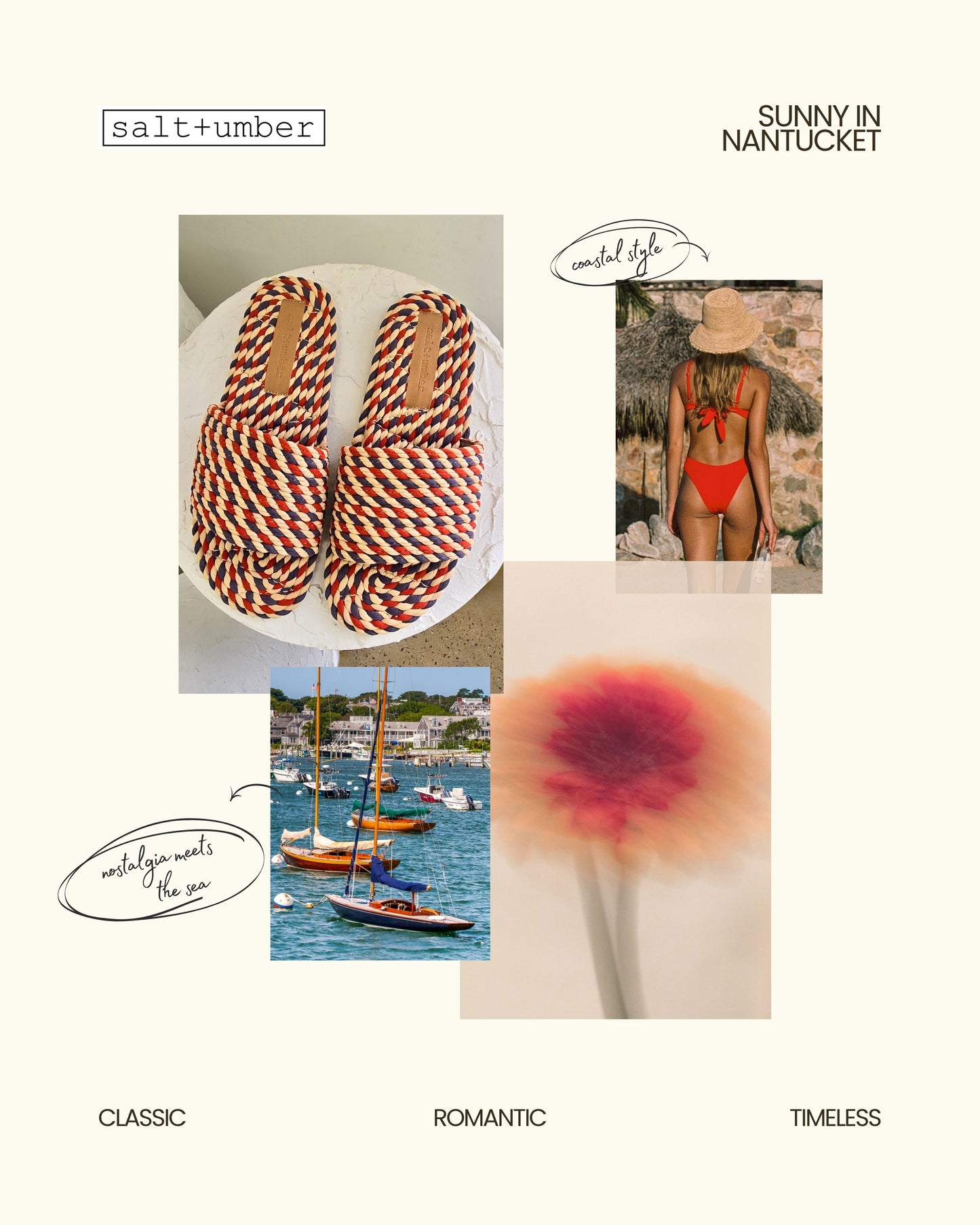 SUNNY-NANTUCKET BLUE vegan rope slide sandal